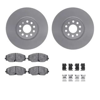 R1 Concepts WDWH1-74049 Brake Rotor- Carbon Coated W/ Ceramic Pads & Hdw